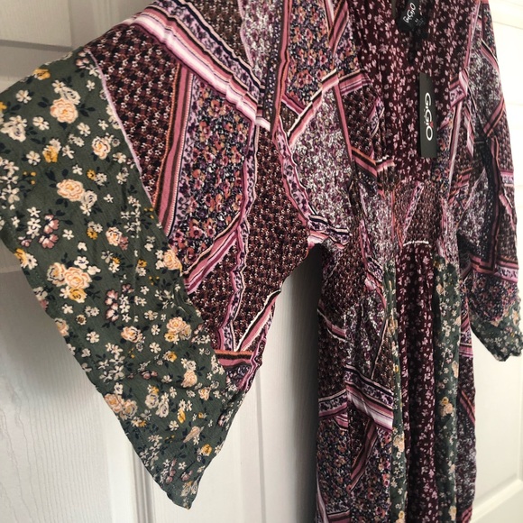 🌷SOLD🌷Gorgeous BOHO dress, 3” wide elasticized empire waist. - Picture 2 of 6